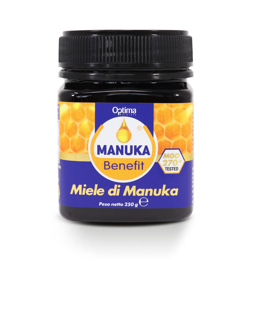 Manuka Benefit - Miel de Manuka 270 MGO, 250 g - Optima Naturals