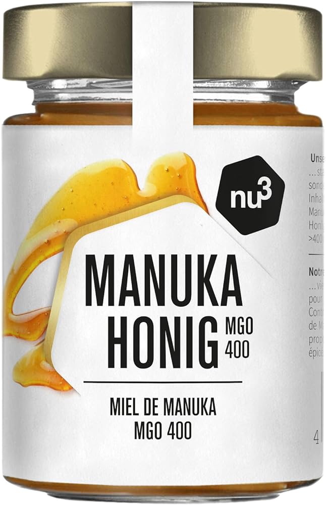 nu3 Miel de Manuka 400 - 250g - Miel naturel de Nouvelle-Zélande ...