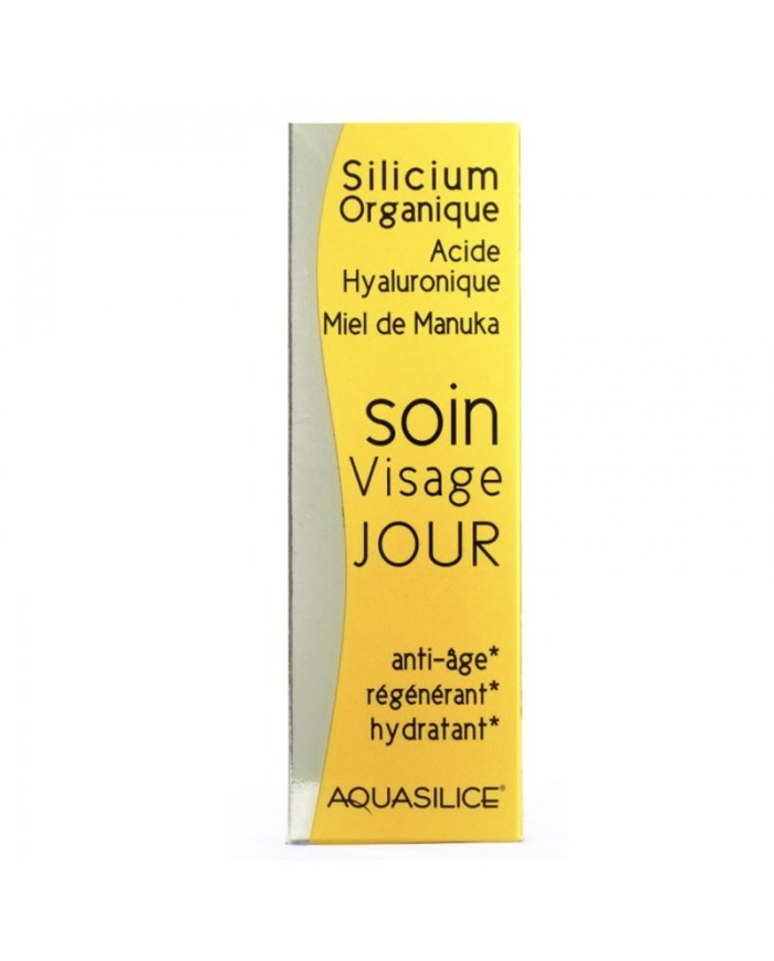 Soin Visage Silicium organique, Acide Hyaluronique & Miel de Manuka