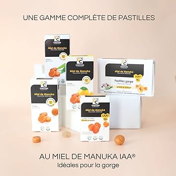 COMPTOIRS ET COMPAGNIES - Pastilles 100% pur miel de Manuka IAA10+...