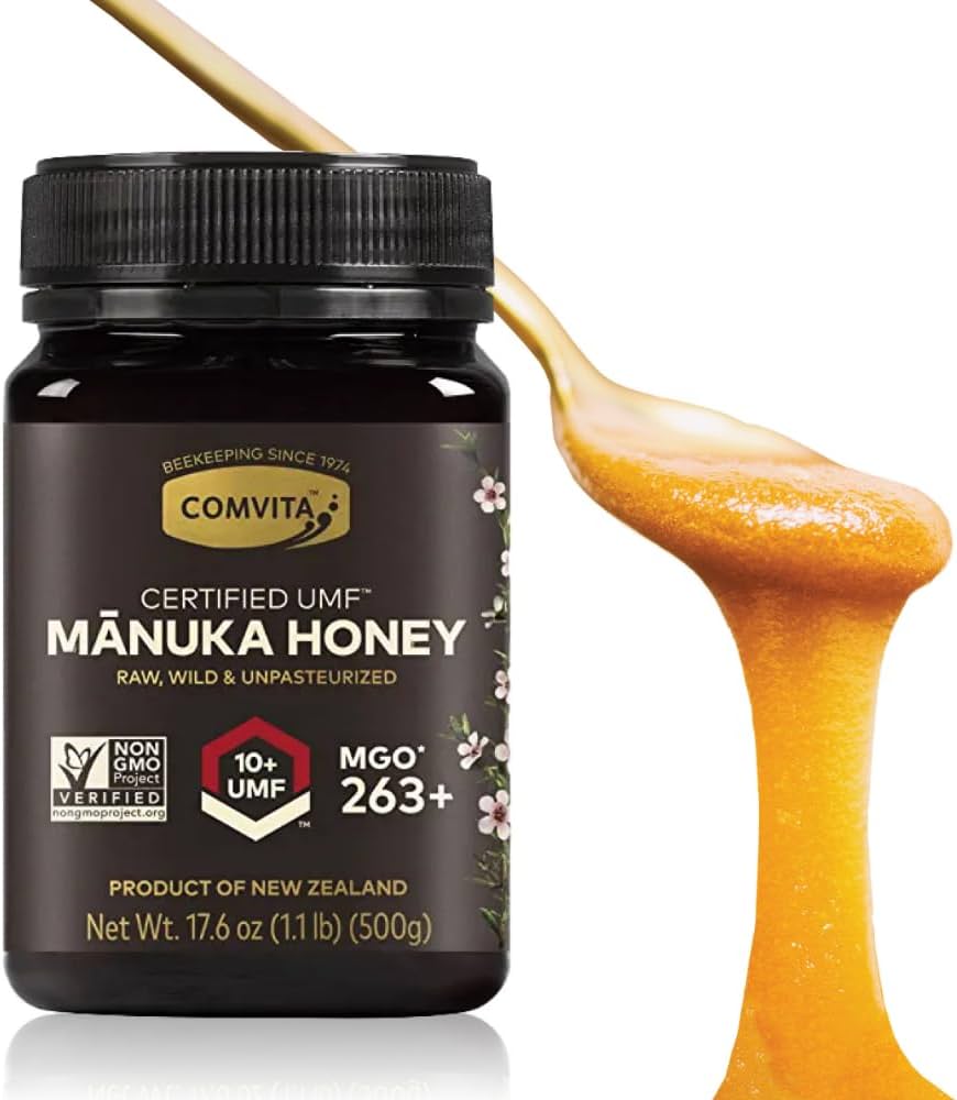 Comvita Miel de Manuka UMF 10+ (Premium) Miel de Nouvelle-Zélande, 500 g