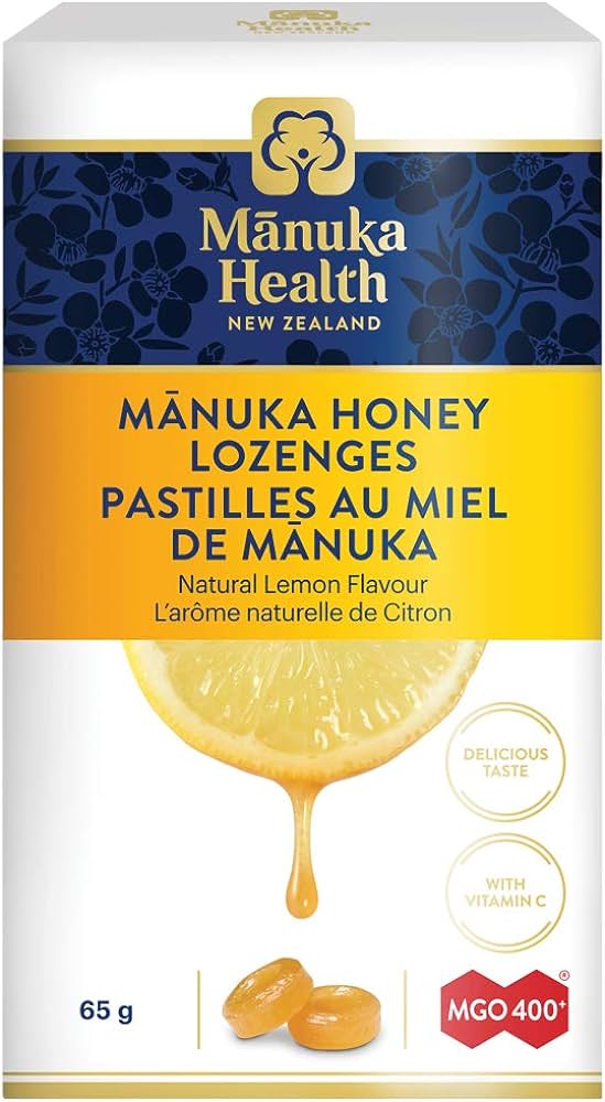 Manuka Health Pastilles apaisantes au miel naturel | 